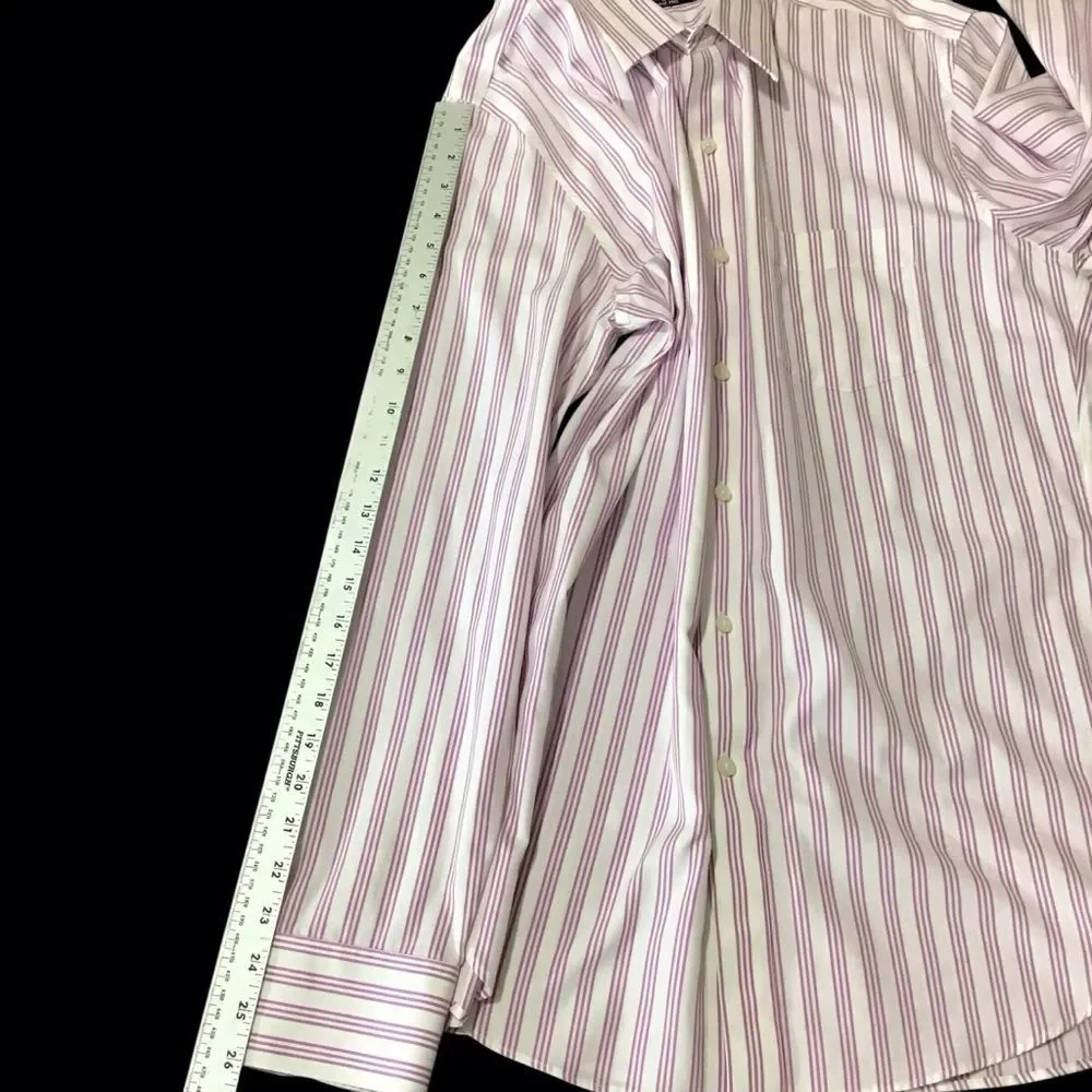 Thompson Shirtings‎ J. Crew Wrinkle Free 80’s 2-Ply Shirt L 16-16.5